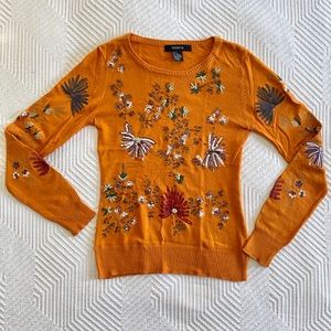 Arden B. Beaded Knit Sweater, M